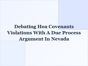 Advocating for Due Process in Hoa Violations